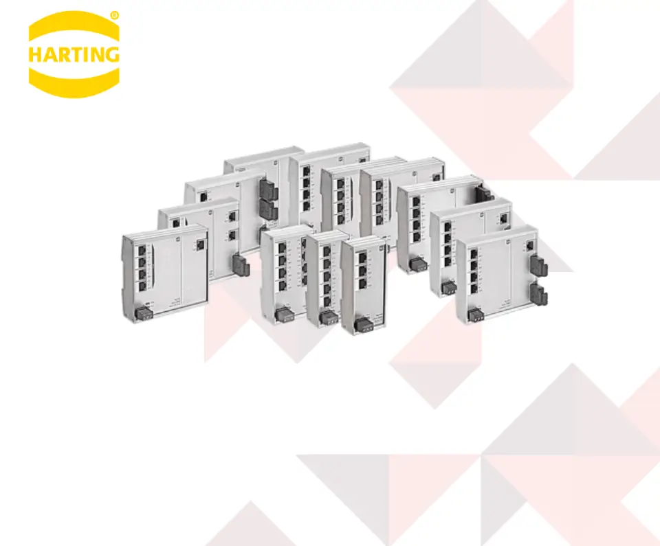 Harting - Industrijski ethernet switch Cabur - Releji, napajanja, filteri, konverteri